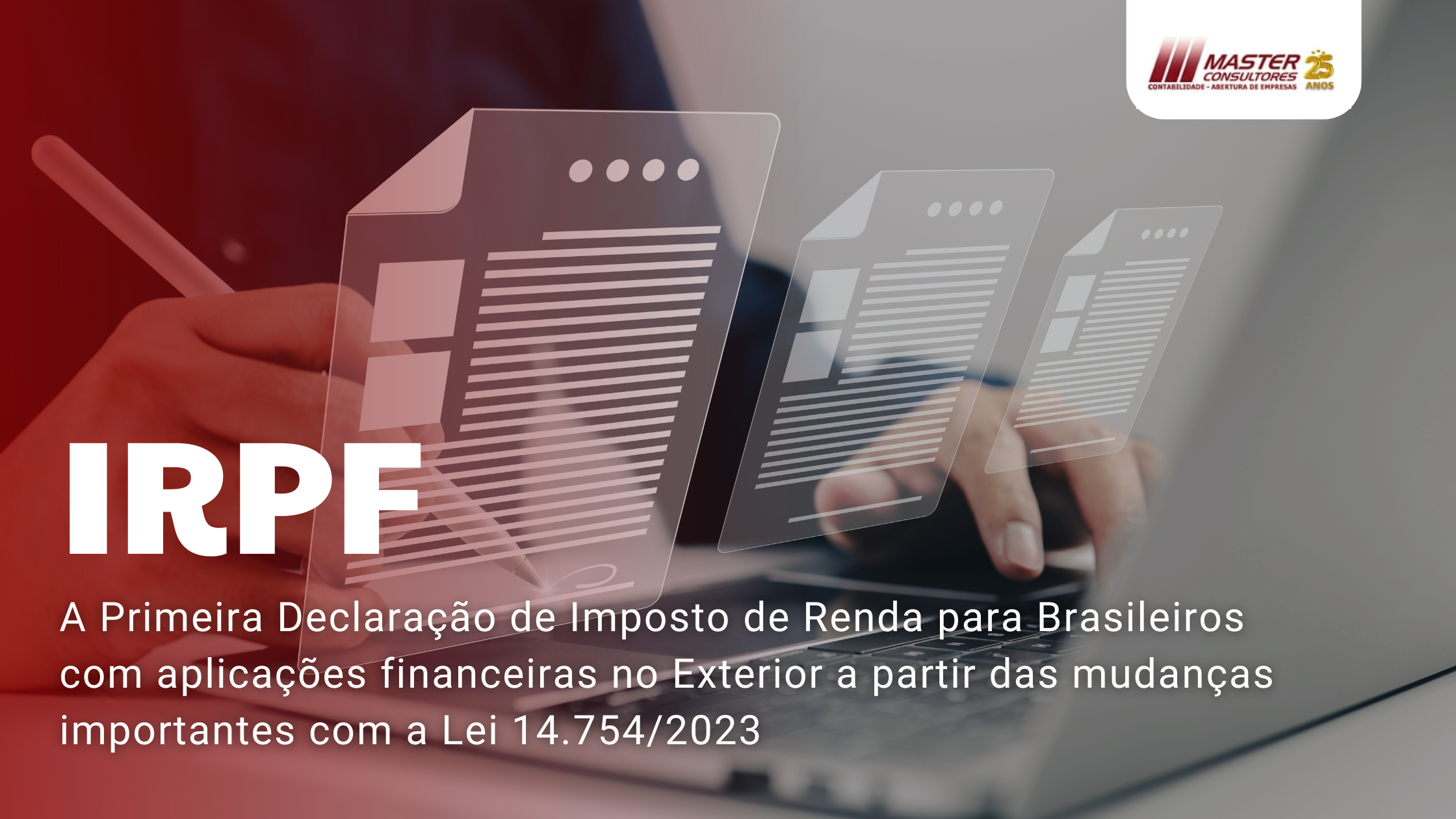 Irpf - Contabilidade na lapa - SP | Master Consultores